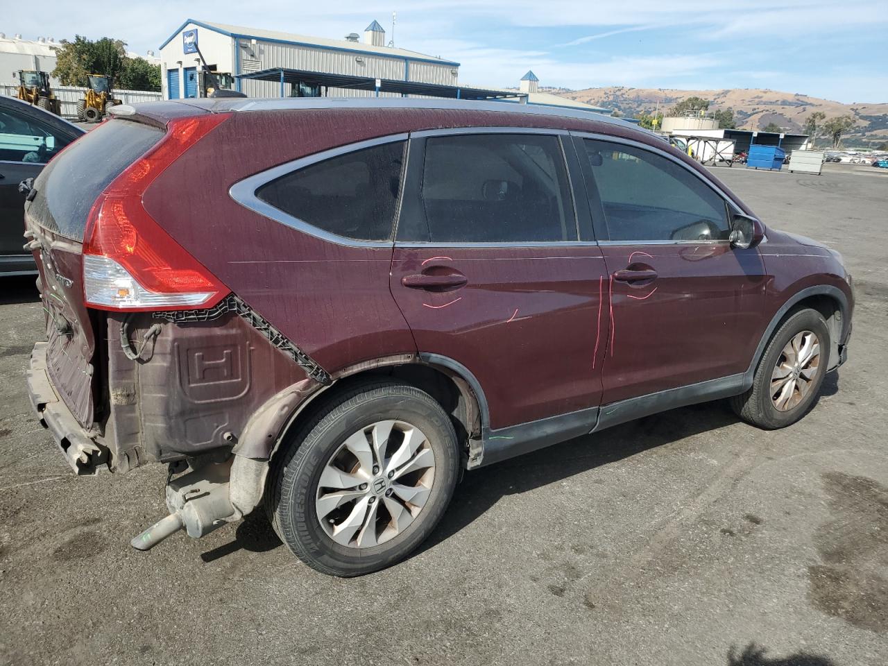 VIN 5J6RM4H71DL001855 2013 HONDA CRV no.3