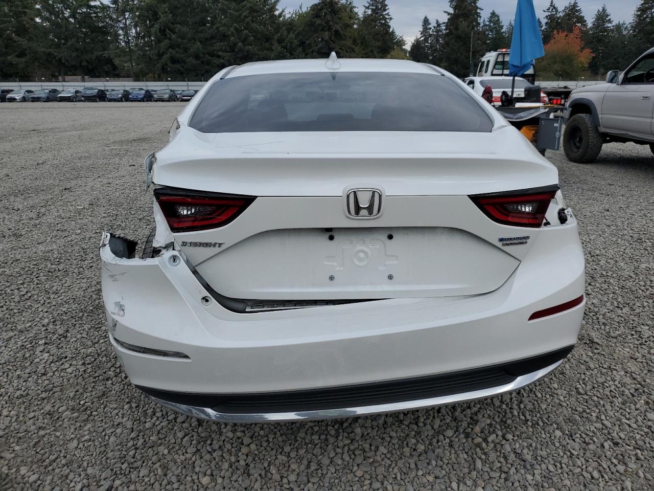 2022 Honda Insight Touring VIN: 19XZE4F9XNE007249 Lot: 75487584