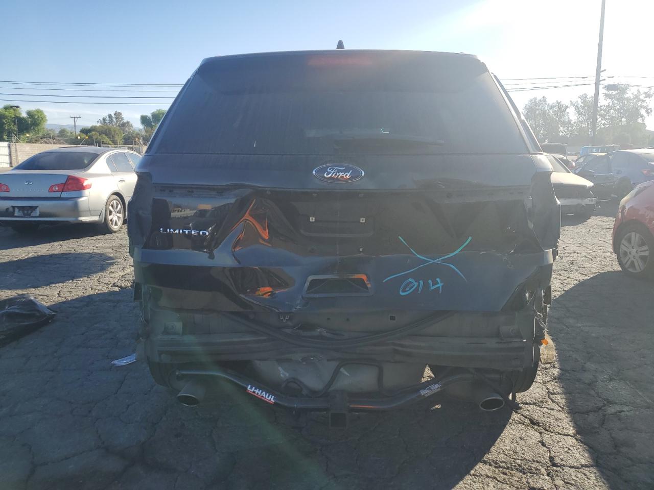 2017 Ford Explorer Limited VIN: 1FM5K7F89HGA71525 Lot: 75419634