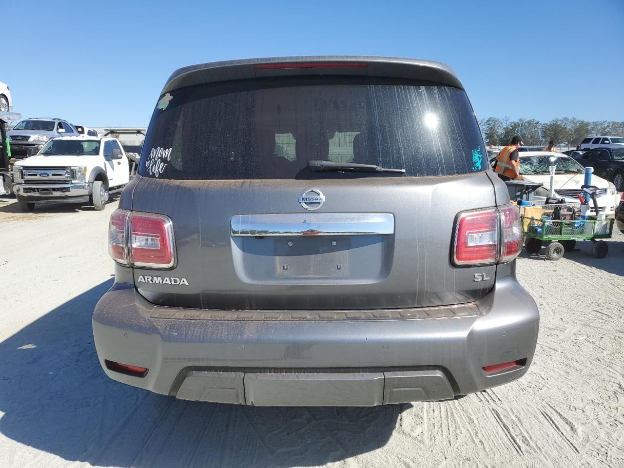 2020 Nissan Armada Sv VIN: JN8AY2ND1LX017815 Lot: 76113454