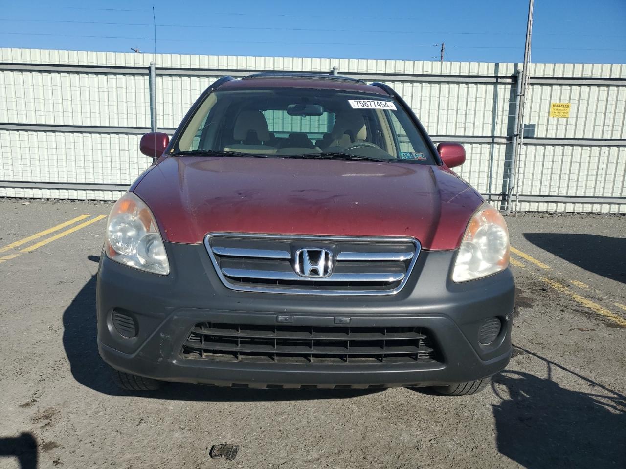 JHLRD78816C029578 2006 Honda Cr-V Ex