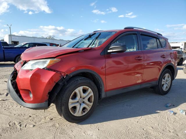  TOYOTA RAV4 2014 Червоний