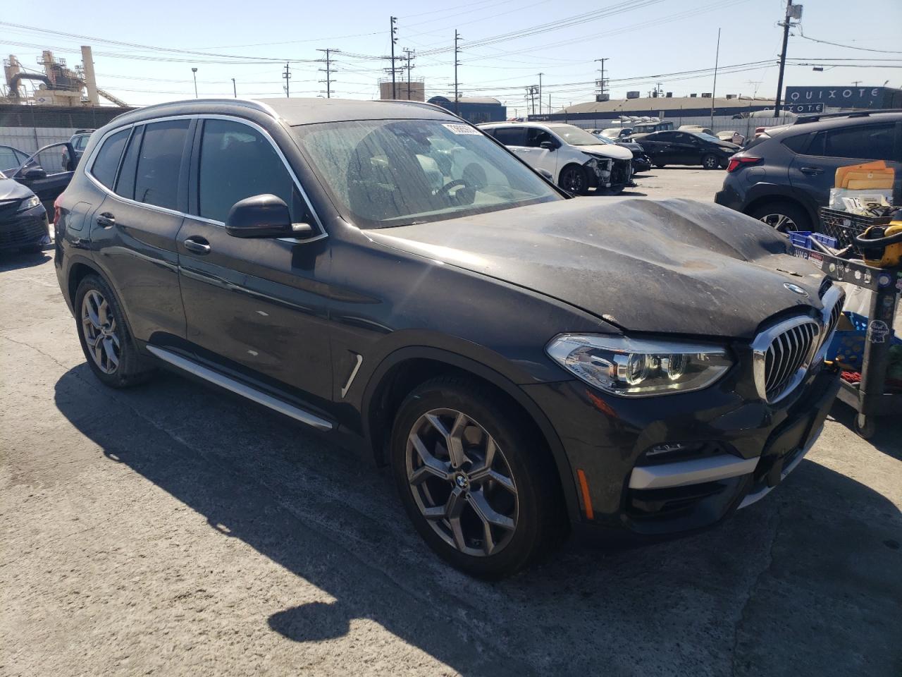 VIN 5UXTY3C02M9D82425 2021 BMW X3 no.4