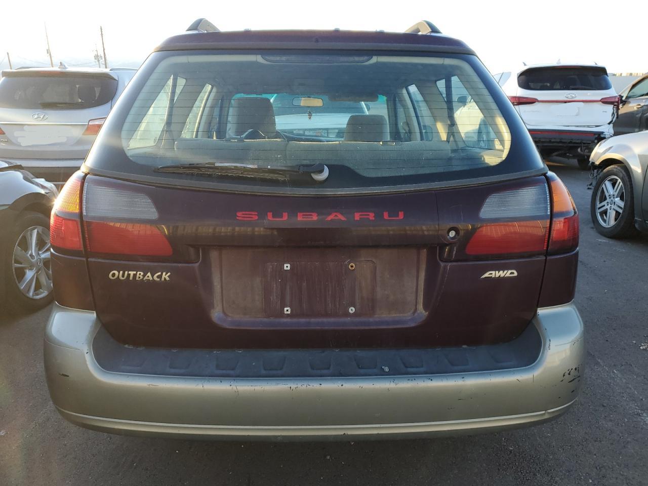 2001 Subaru Legacy Outback VIN: 4S3BH665817637377 Lot: 78661854