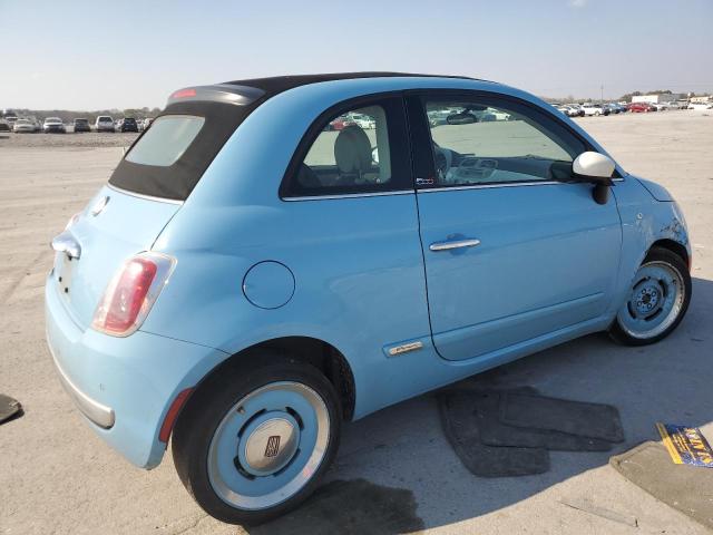  FIAT 500 2015 Синий