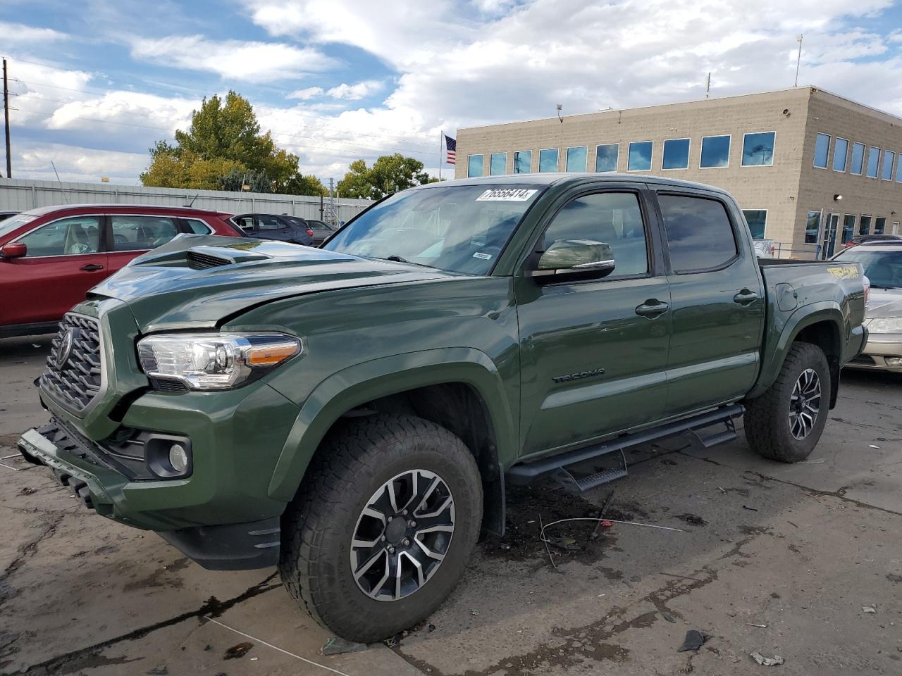 2021 Toyota Tacoma Double Cab VIN: 5TFCZ5AN2MX247284 Lot: 76556414