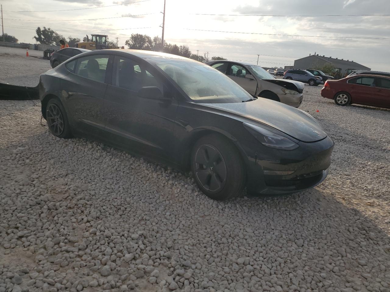 VIN 5YJ3E1EB4MF086225 2021 TESLA MODEL 3 no.4