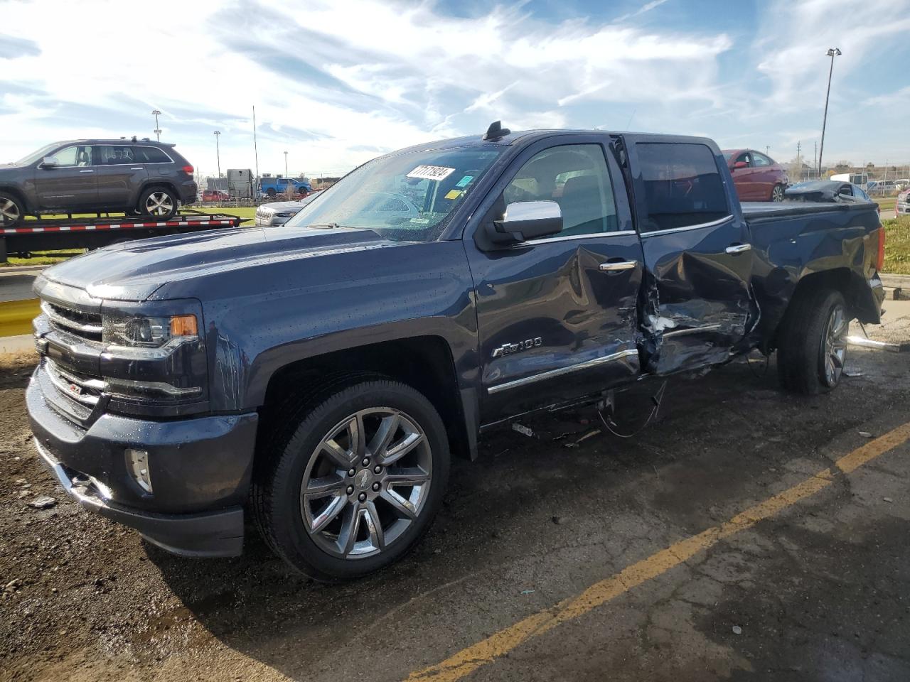 2018 Chevrolet Silverado K1500 Ltz VIN: 3GCUKSEJ3JG366637 Lot: 77171924