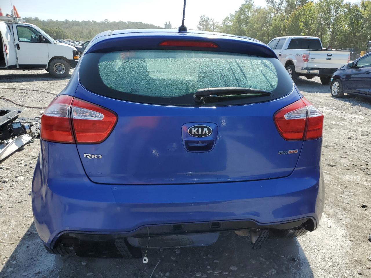 KNADN5A36E6352381 2014 Kia Rio Ex