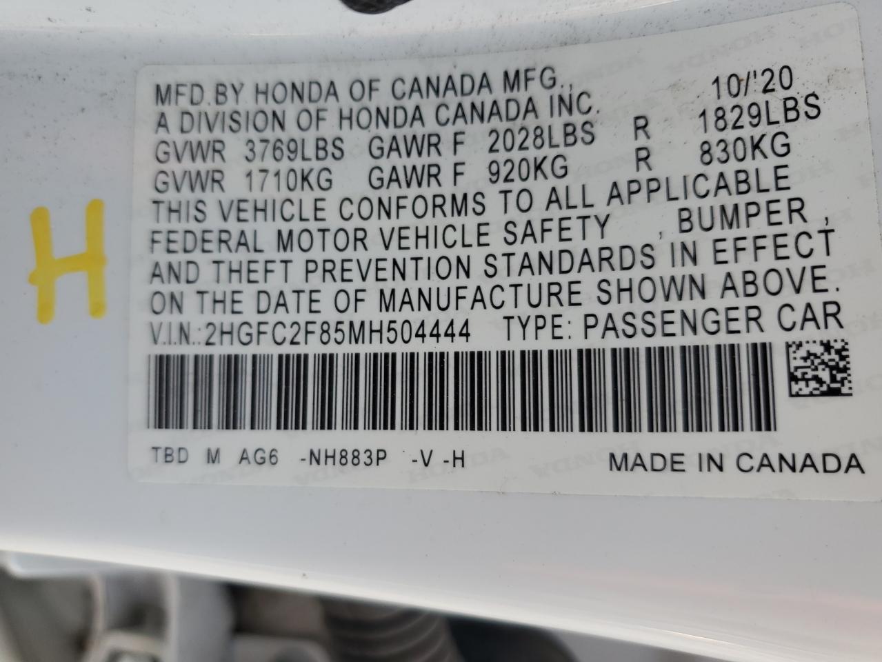2021 Honda Civic - Image 12