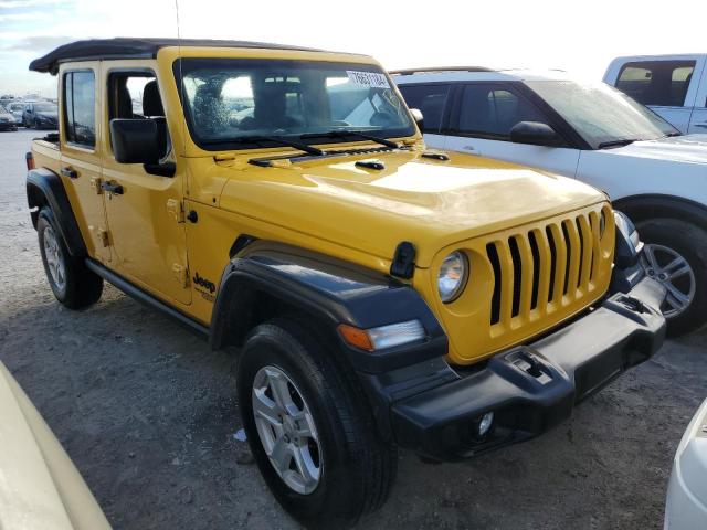  JEEP WRANGLER 2021 Жовтий