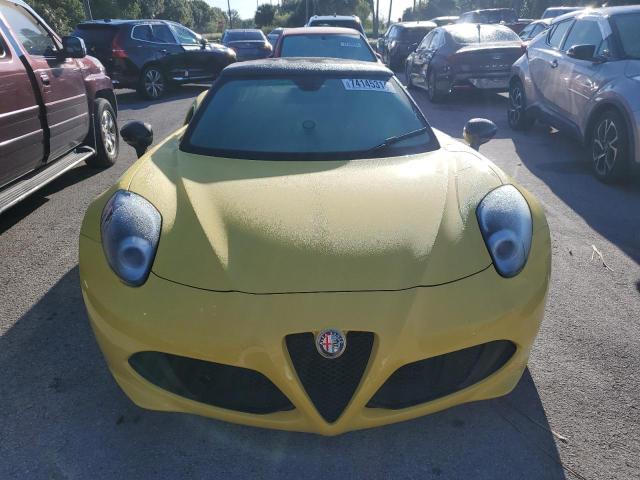  ALFA ROMEO 4C 2016 Желтый