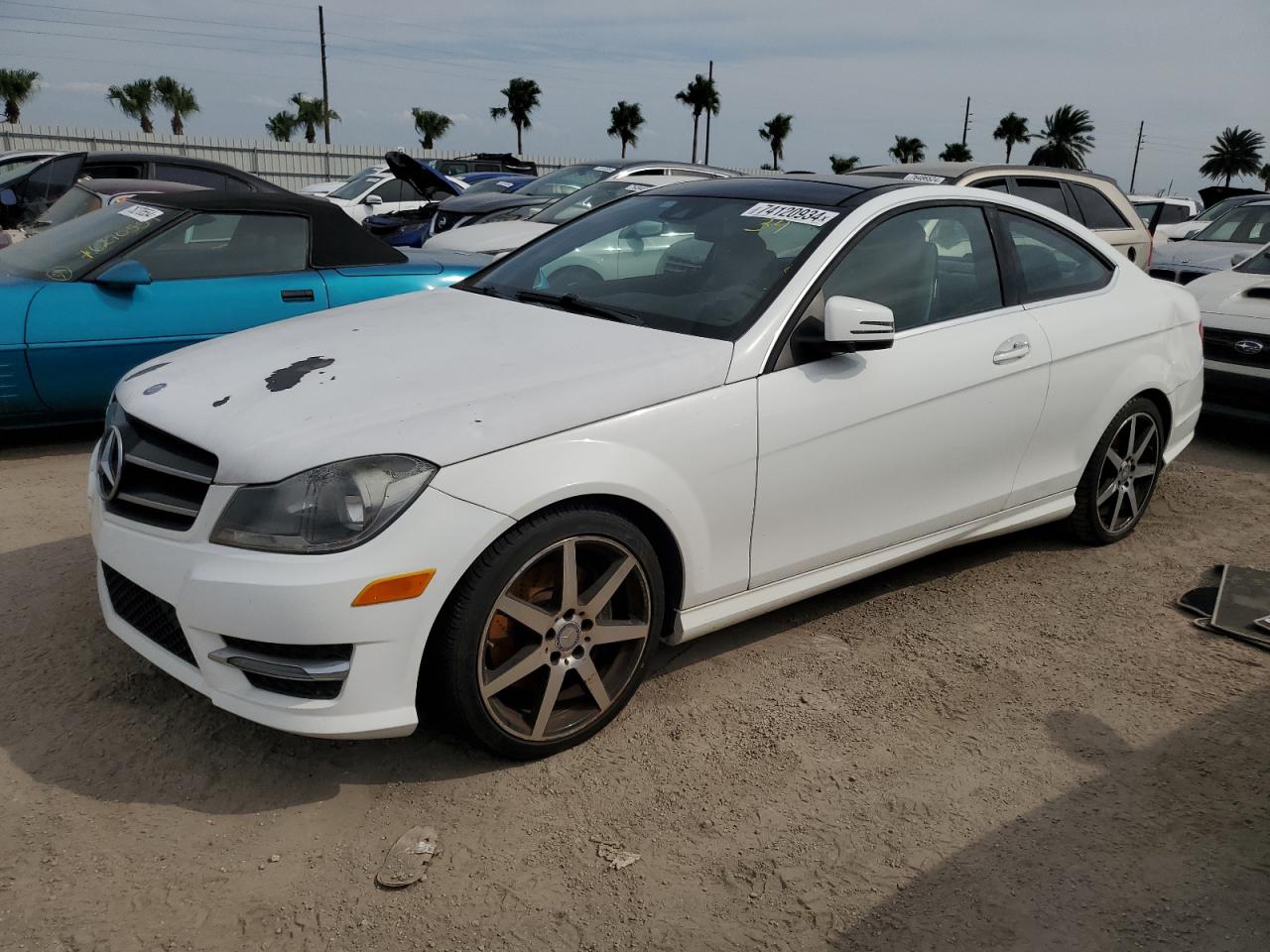 VIN WDDGJ5HB7FG327872 2015 MERCEDES-BENZ C-CLASS no.1