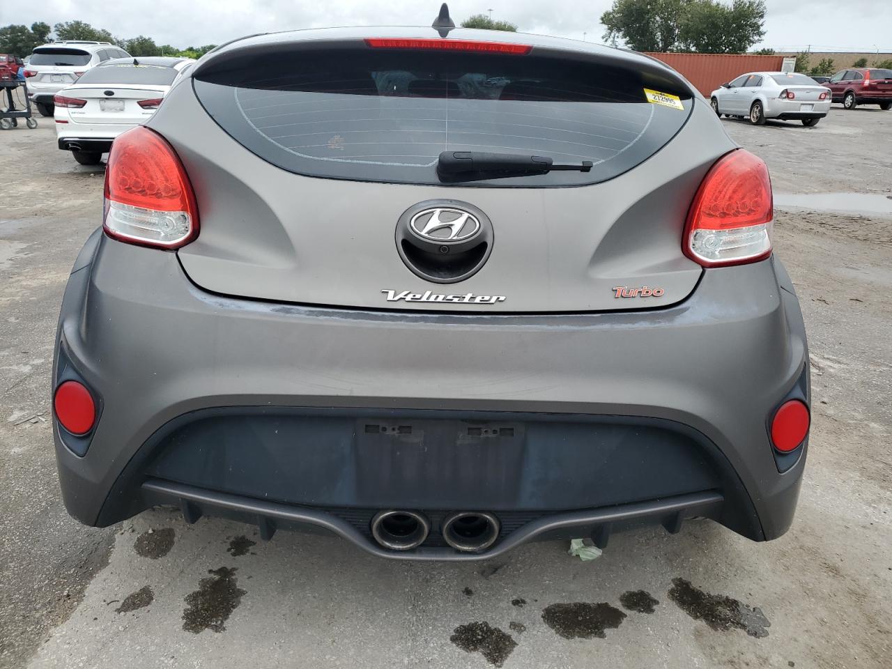 KMHTC6AEXFU244494 2015 Hyundai Veloster Turbo