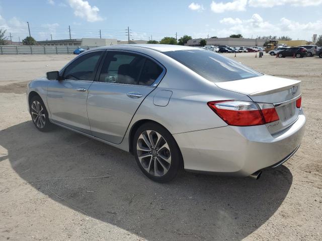 Sedans HONDA ACCORD 2014 Srebrny