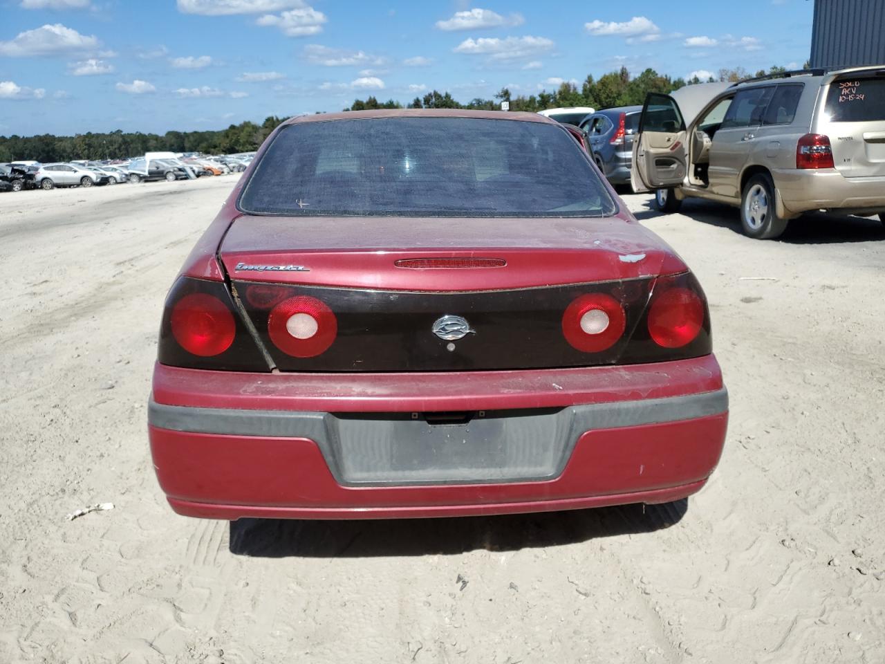 2005 Chevrolet Impala VIN: 2G1WF52E059255350 Lot: 77526694