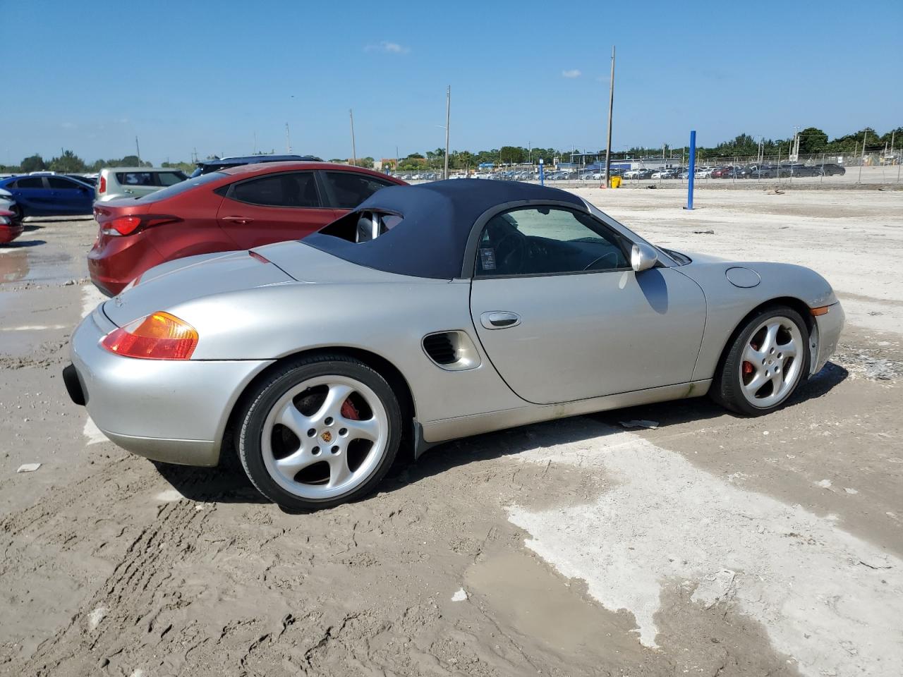 2001 Porsche Boxster S VIN: WP0CB29861U664261 Lot: 76277064