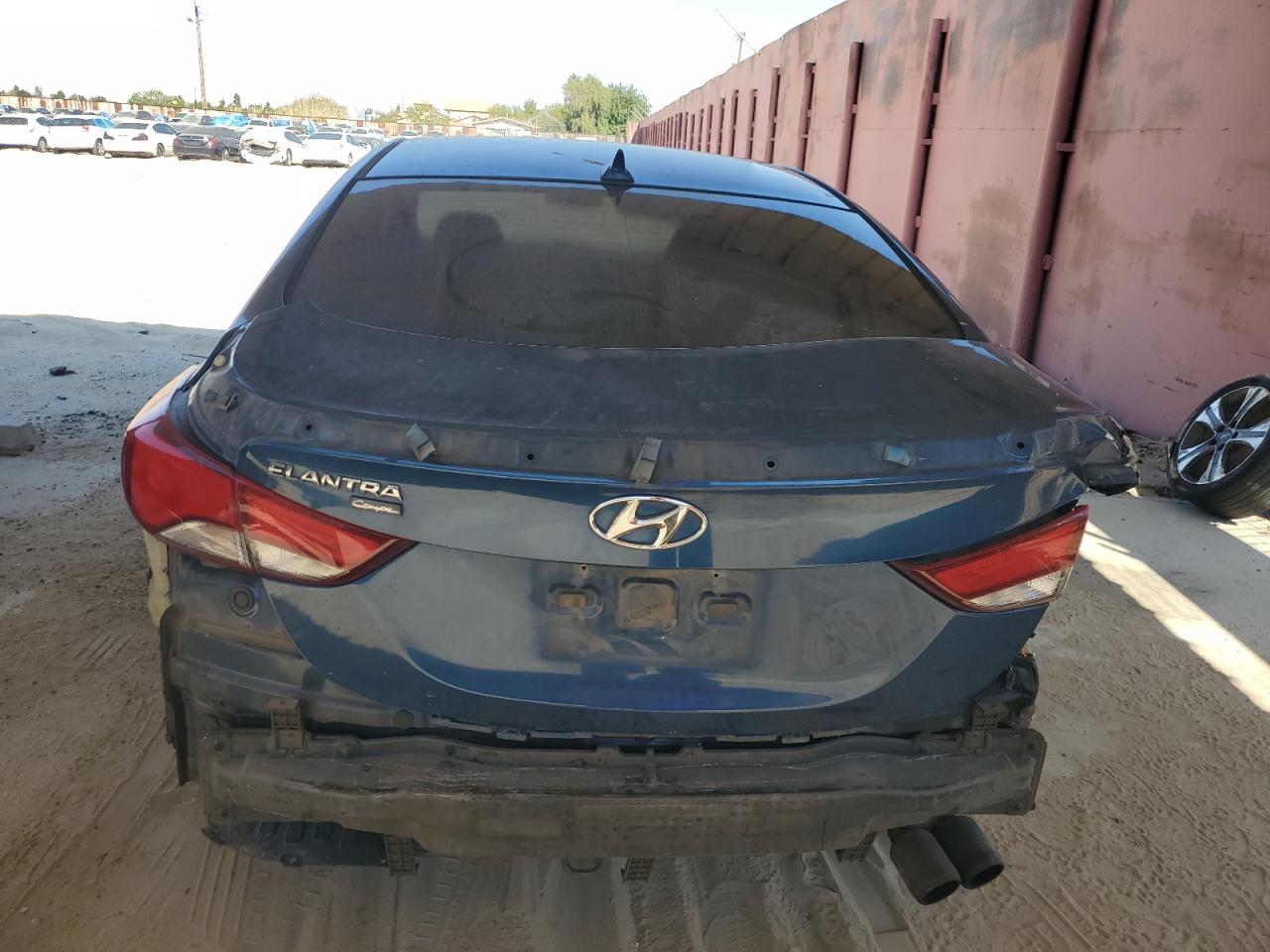 KMHDH6AH2EU025186 2014 Hyundai Elantra Coupe Gs