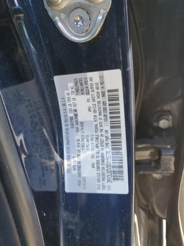 3MYDLBZV3GY115776 2016 Toyota Scion Ia