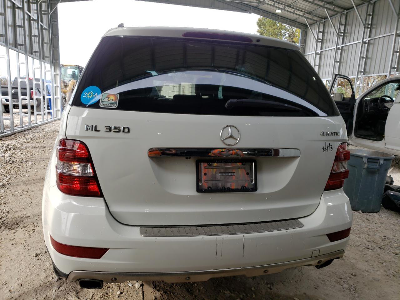 2011 Mercedes-Benz Ml 350 4Matic VIN: 4JGBB8GB9BA698464 Lot: 78625334