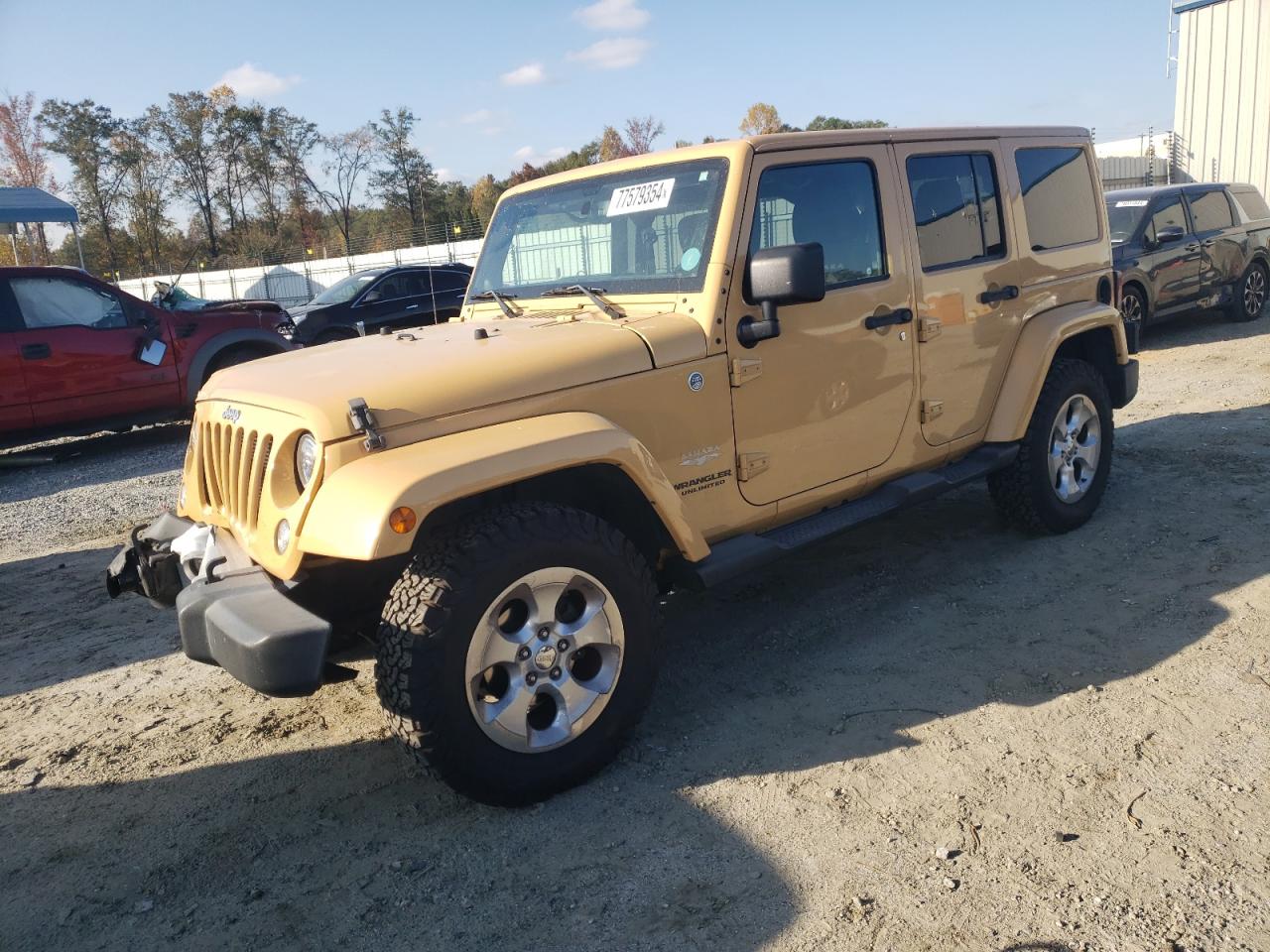 VIN 1C4BJWEG9EL110565 2014 JEEP WRANGLER no.1