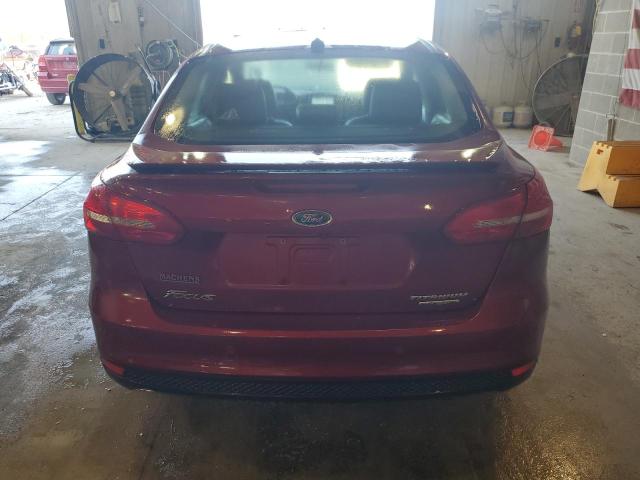 Sedans FORD FOCUS 2016 Red