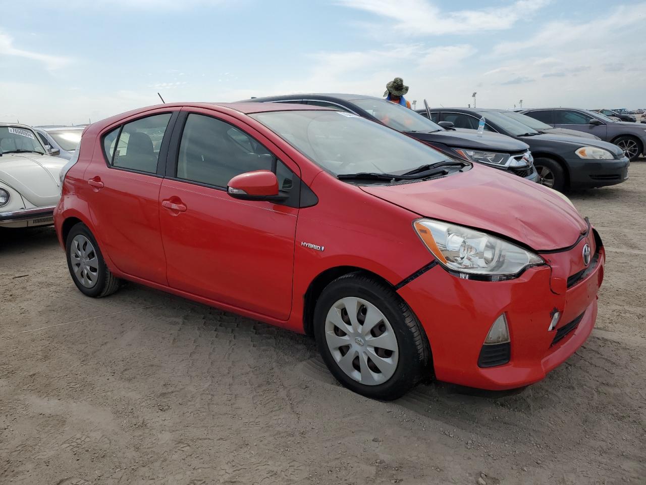 VIN JTDKDTB38D1547653 2013 TOYOTA PRIUS no.4