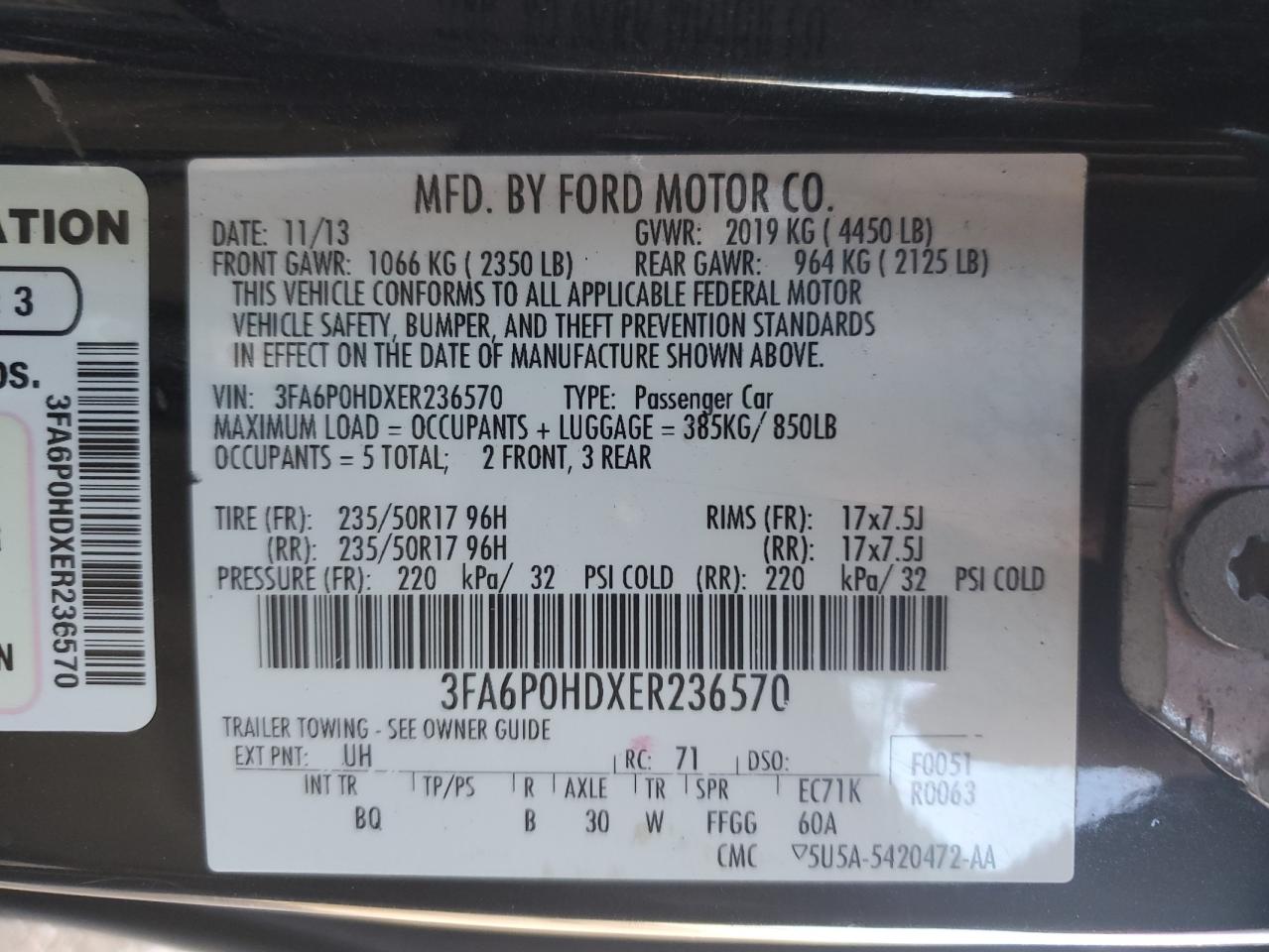 2014 Ford Fusion - Image 12