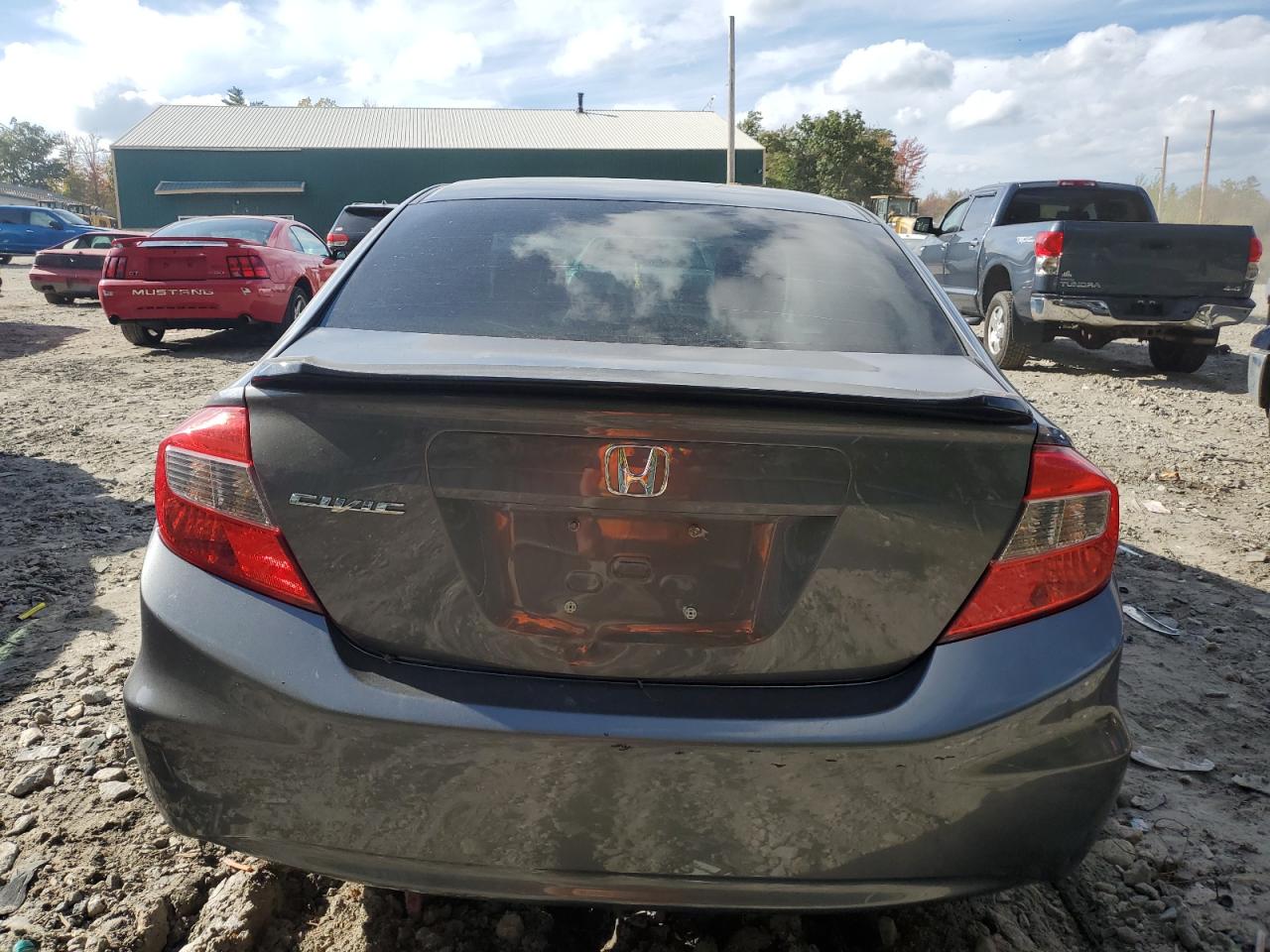 2012 Honda Civic Lx VIN: 2HGFB2F57CH310618 Lot: 74906364