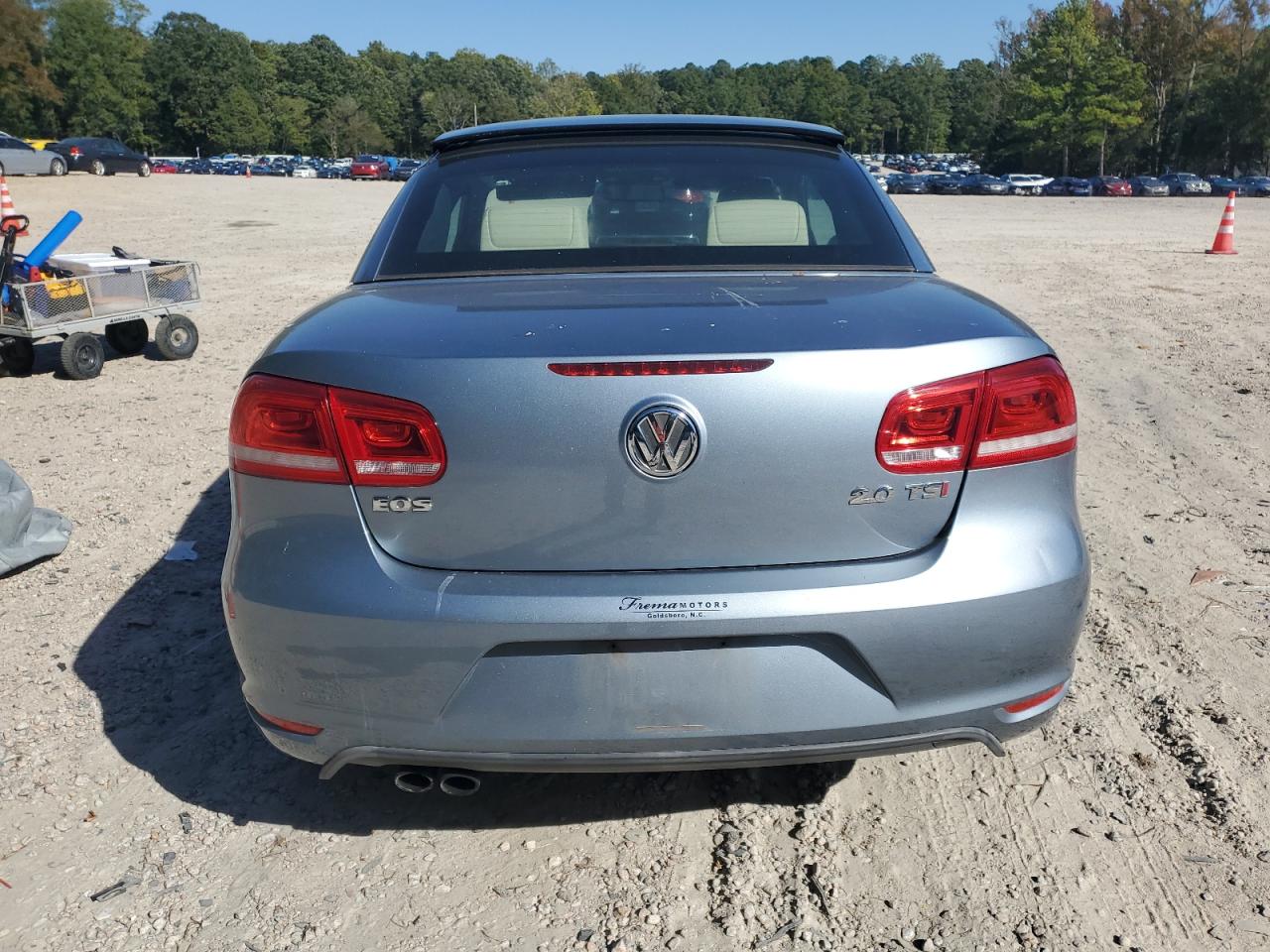 2015 Volkswagen Eos Komfort VIN: WVWBW8AH3FV000614 Lot: 76080904