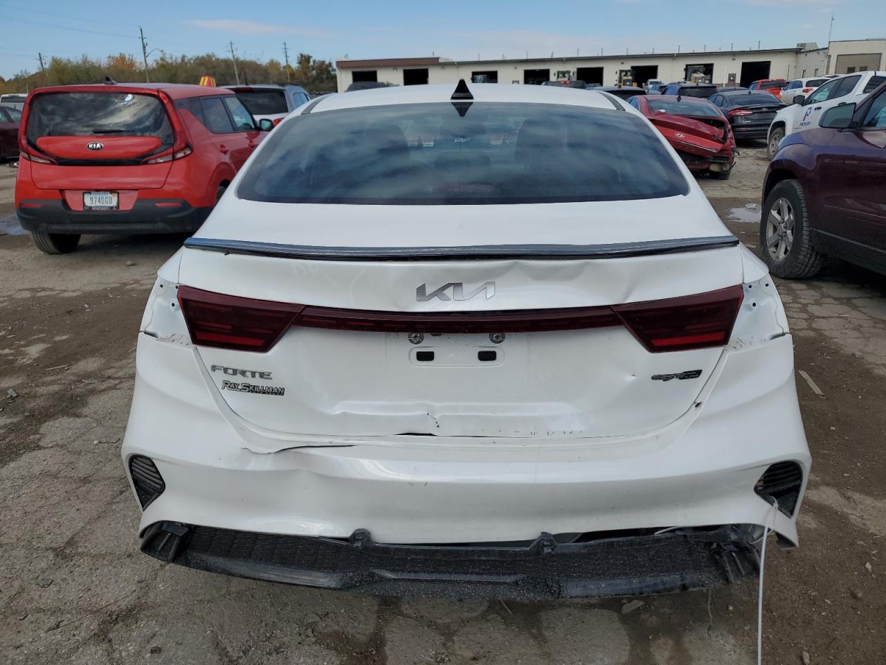 2022 Kia Forte Gt Line VIN: 3KPF54AD3NE478349 Lot: 76611274