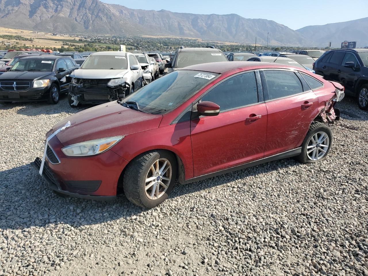 2015 Ford Focus Se VIN: 1FADP3F20FL287330 Lot: 75727884