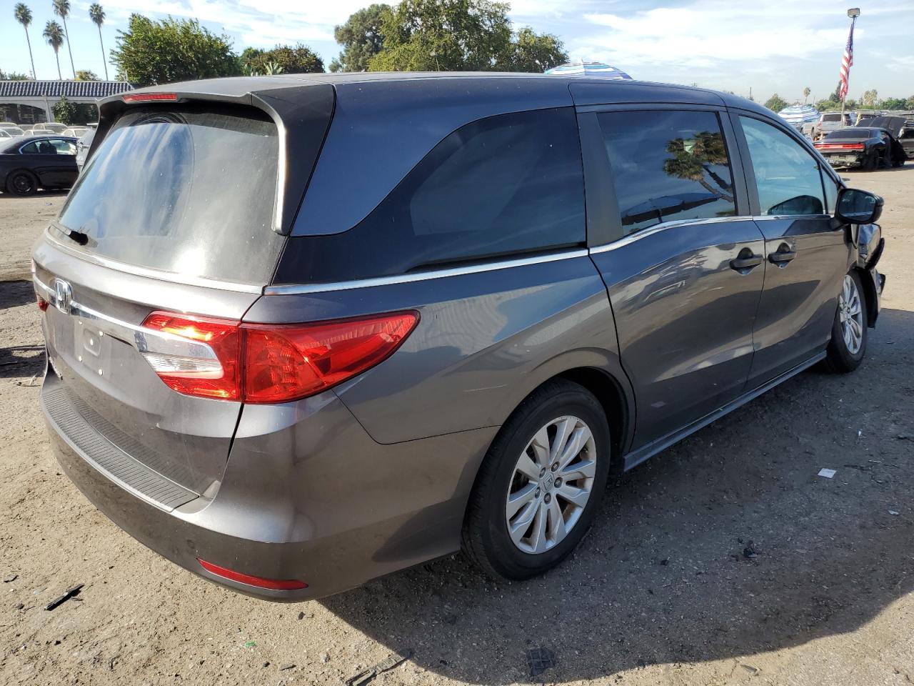 2019 Honda Odyssey Lx VIN: 5FNRL6H24KB037855 Lot: 75665884