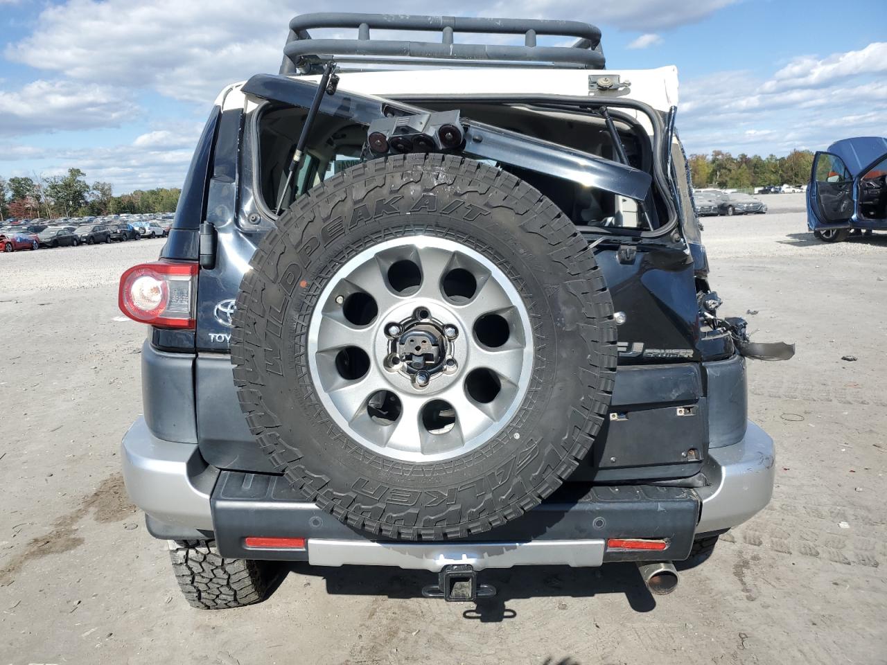 2012 Toyota Fj Cruiser VIN: JTEBU4BFXCK148540 Lot: 75878024