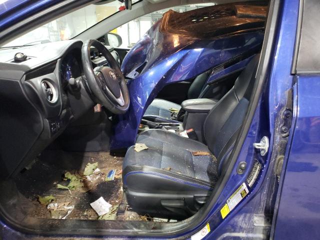 TOYOTA COROLLA 2017 Blue