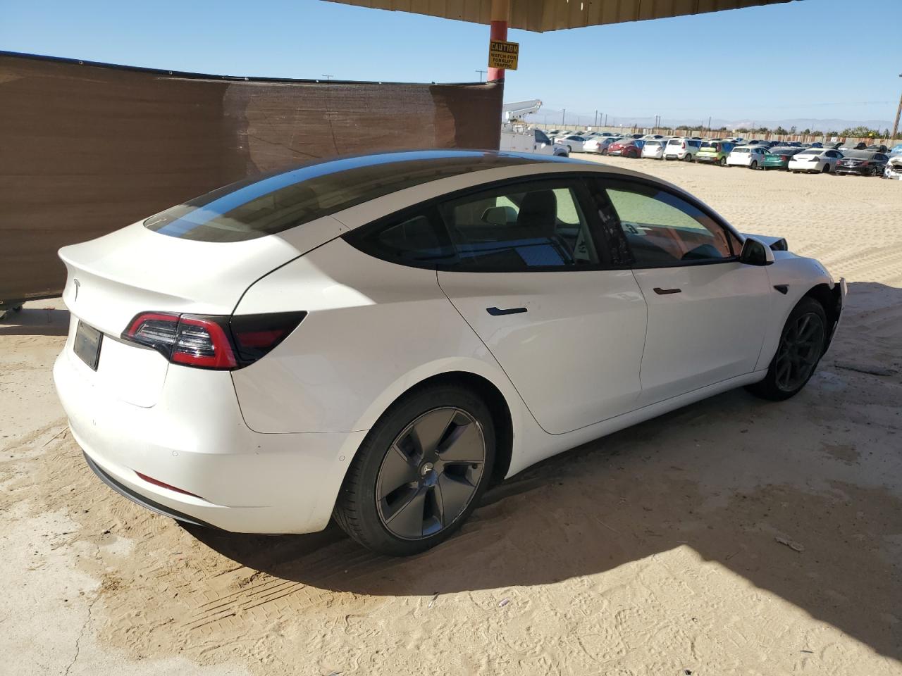 VIN 5YJ3E1EA4MF069495 2021 TESLA MODEL 3 no.3