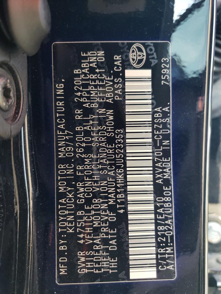 2018 Toyota Camry - Image 12