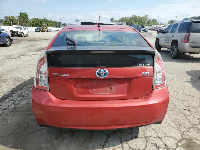  TOYOTA PRIUS 2012 Червоний