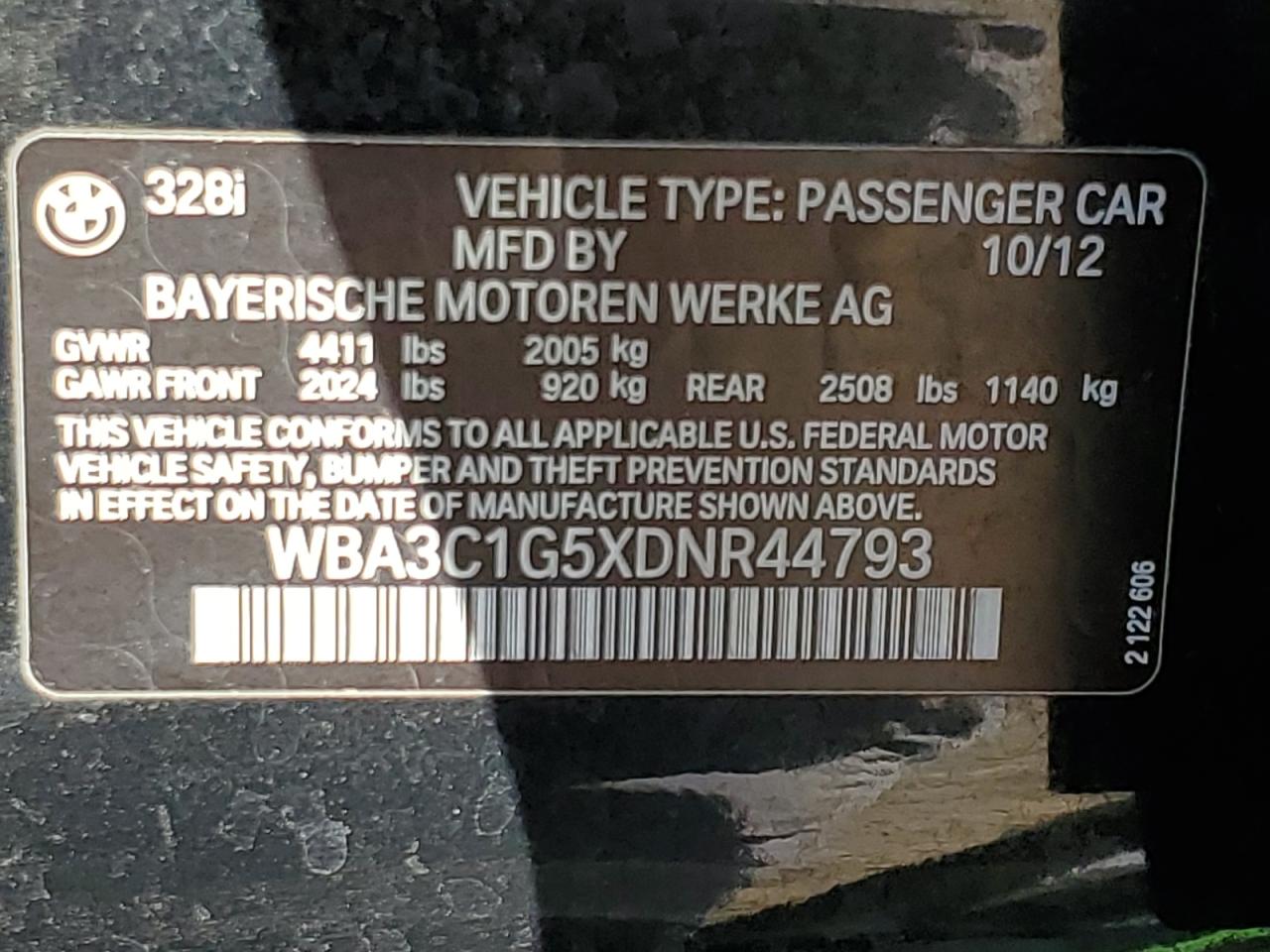 2013 BMW 3er - Image 12
