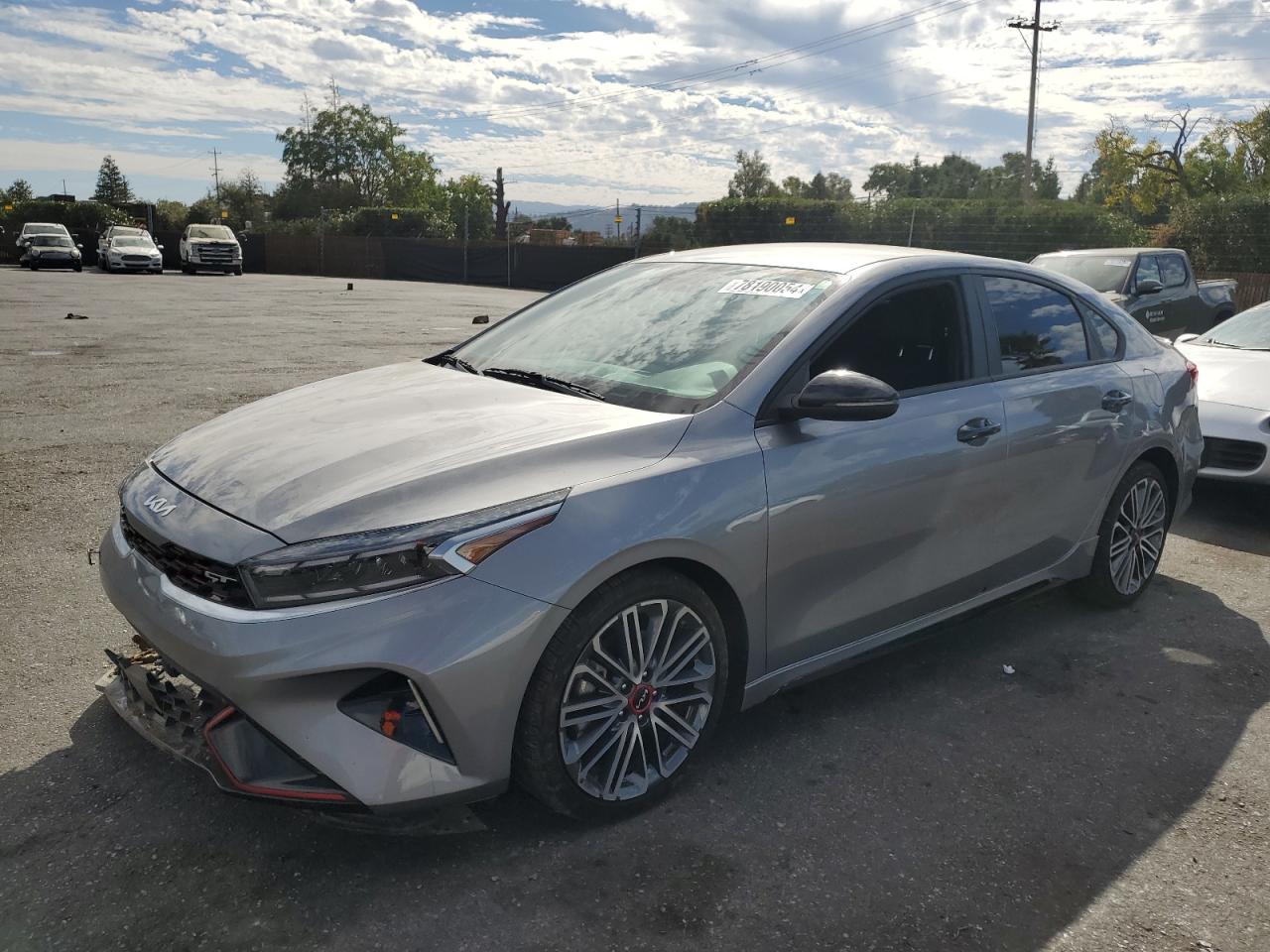 2023 Kia Forte Gt VIN: 3KPF44AC8PE536338 Lot: 78190054