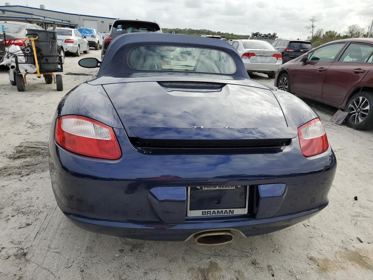 2006 Porsche Boxster VIN: WP0CA29896U713284 Lot: 76937324