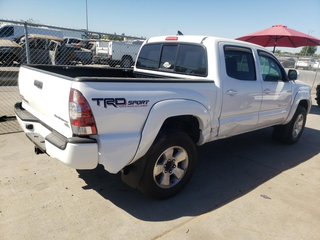 2015 Toyota Tacoma Double Cab Prerunner VIN: 3TMJU4GN1FM185151 Lot: 74324564