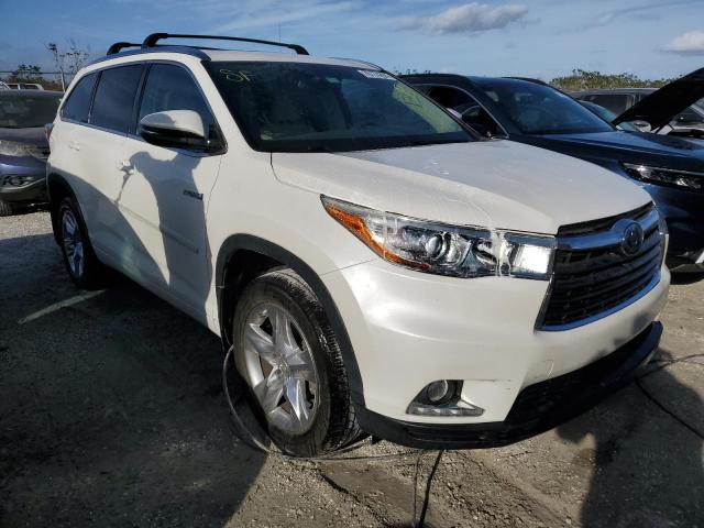  TOYOTA HIGHLANDER 2014 Белы