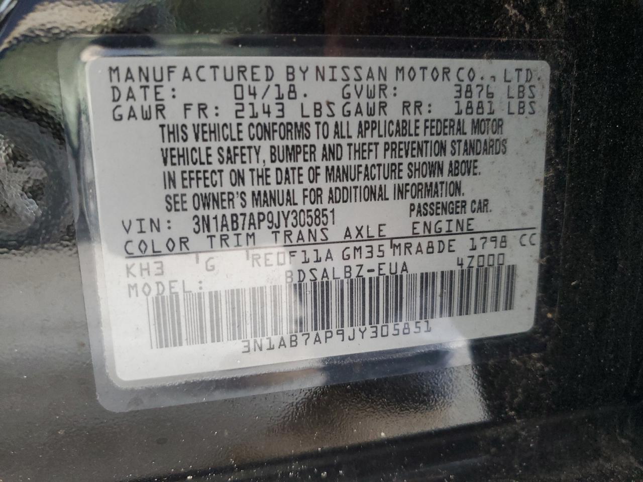 2018 Nissan Sentra - Image 13