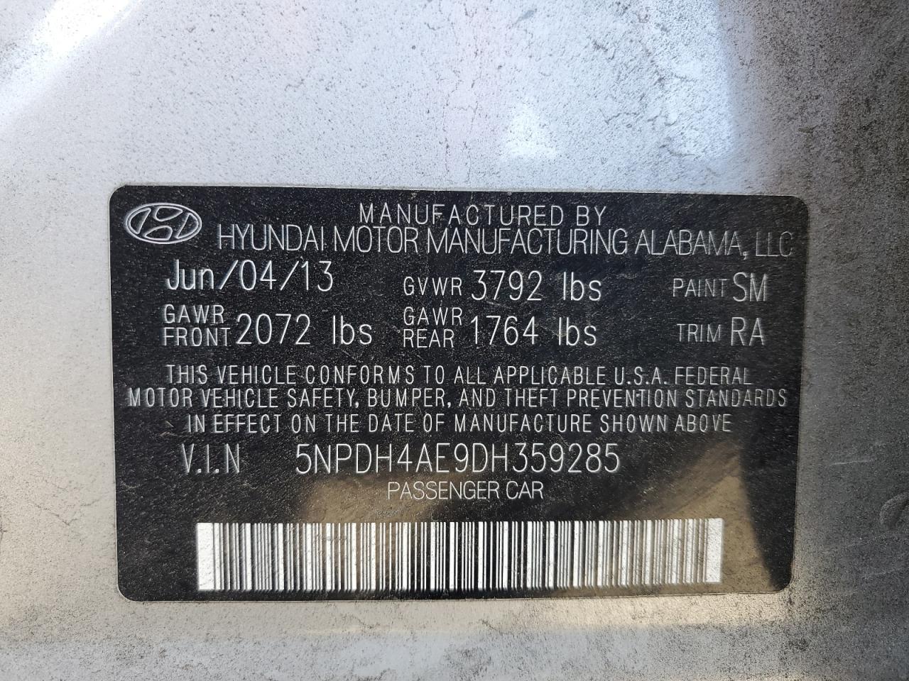 2013 Hyundai Elantra - Image 12