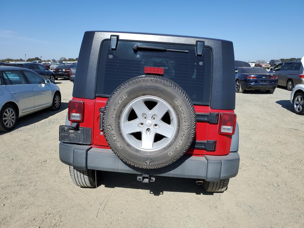 2008 Jeep Wrangler X VIN: 1J4FA24188L558236 Lot: 77418614