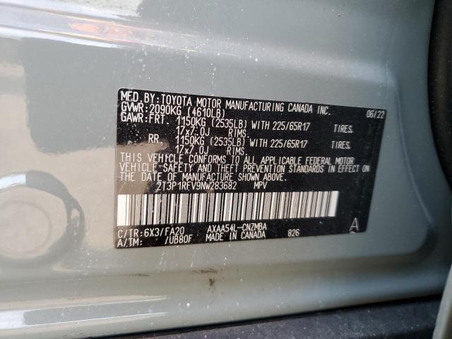 2022 TOYOTA RAV4 XLE