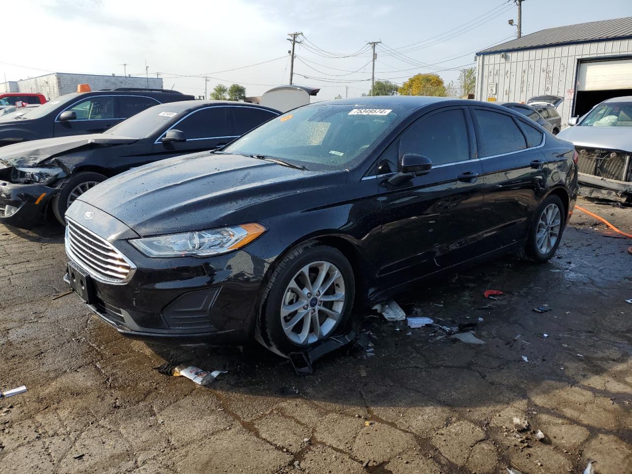 2020 Ford Fusion Se na sprzedaż w Chicago Heights, IL - Side