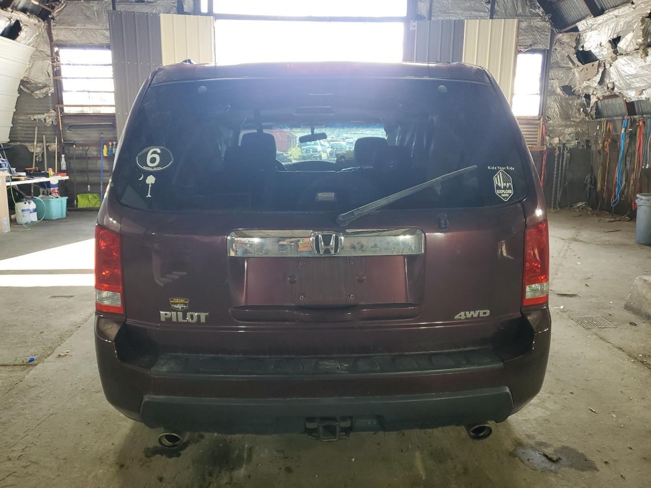 5FNYF4H65AB039736 2010 Honda Pilot Exl