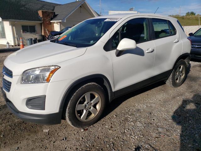  CHEVROLET TRAX 2016 White